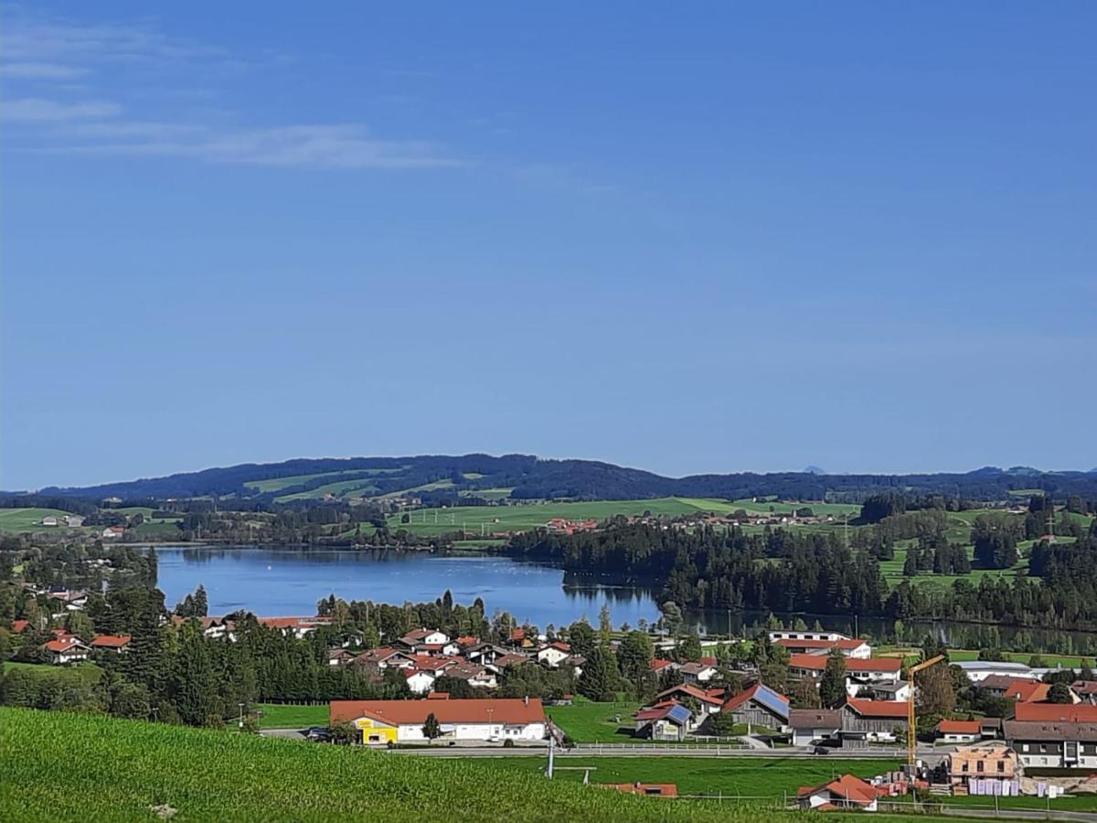 Ferienwohnung In Lechbruck Am See Im Schoenen Allgaeu, Nahe Fuessen Nur 300 M Vom See Kültér fotó